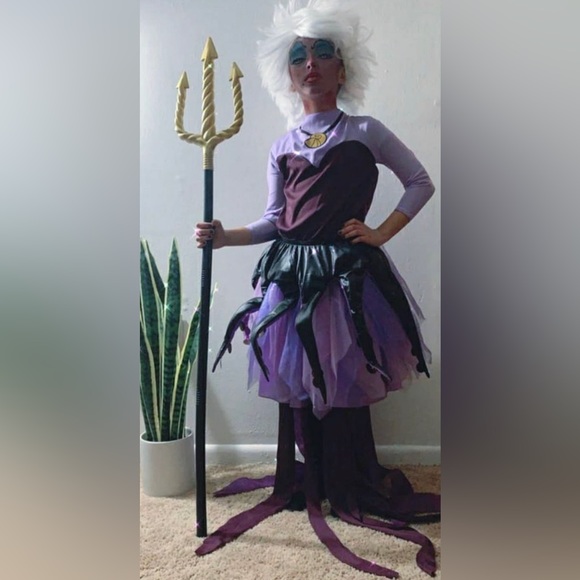 Triton Greek Roman God Weapon Prop Mermaid Aquaman Costume-Adjustable Height - Picture 3 of 6